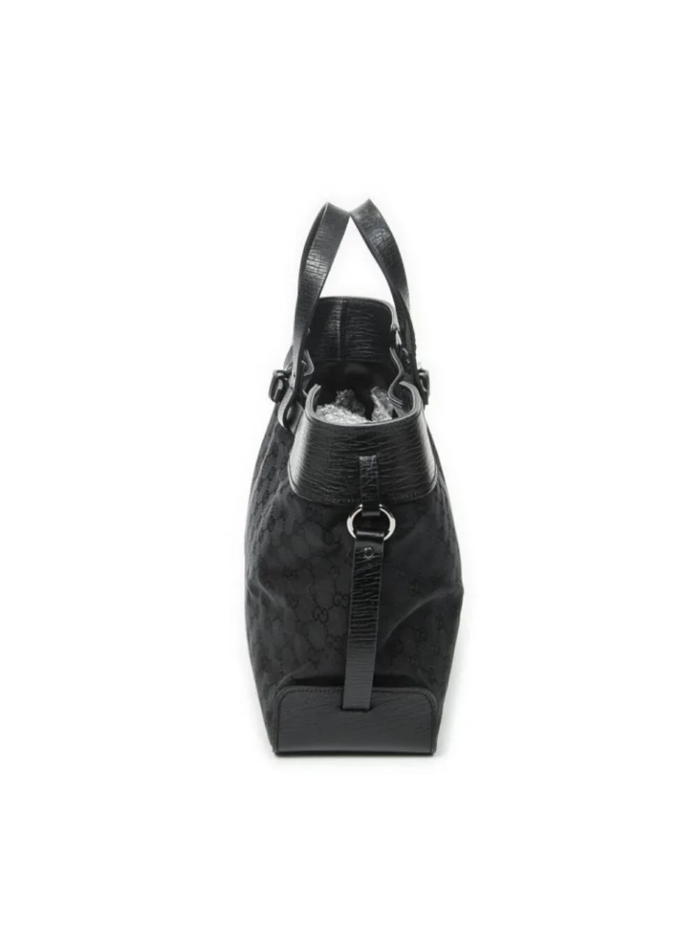 Gucci Eclipse Tote Black GG Canvas